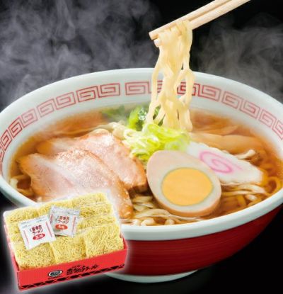 お徳用喜多方ラーメン赤箱10食入