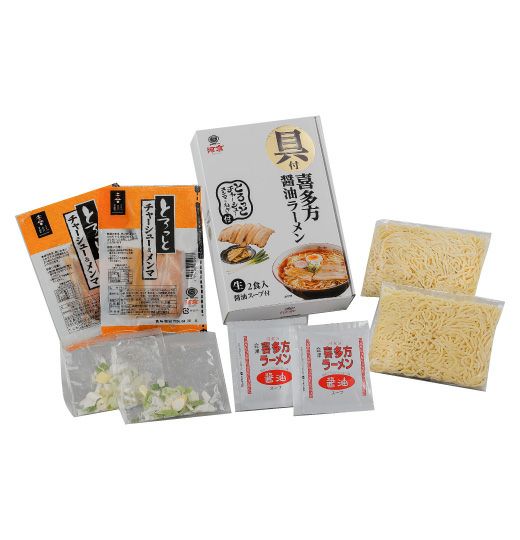 具付き喜多方ラーメン 2食箱入り（醤油）（とろっとチャーシュー