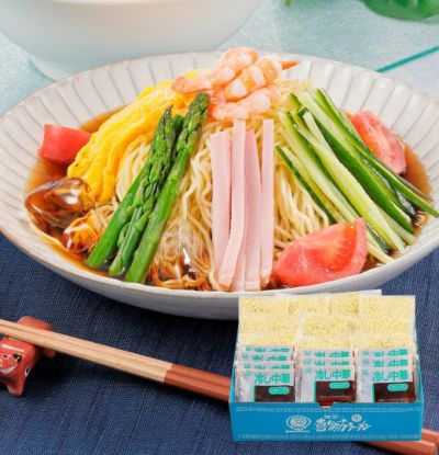 喜多方ラーメン冷やし中華10食入（醤油10）