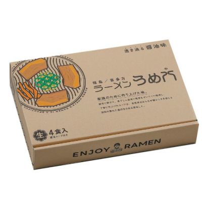 喜多方ラーメンうめ八4食